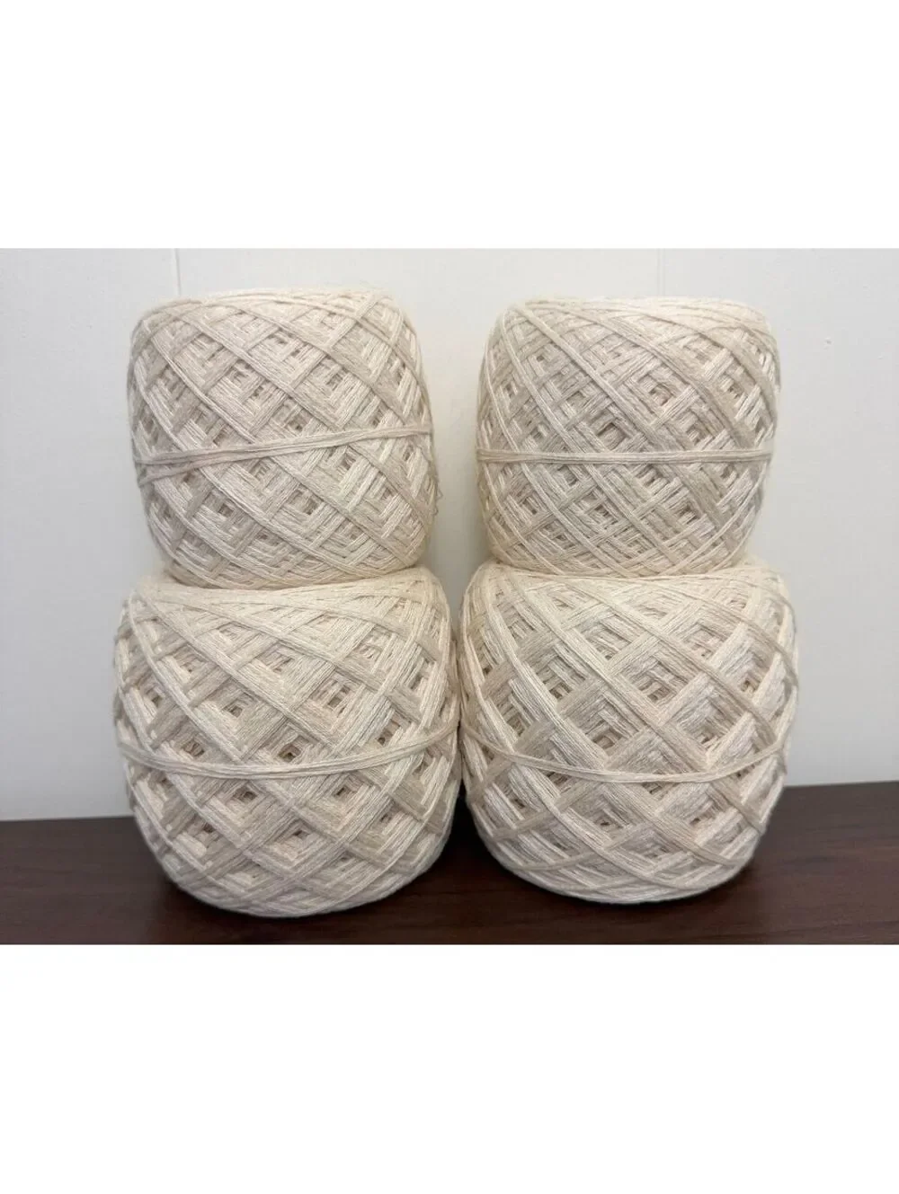 Reclaimed Yarn DK 985 Yds Buttercream Cream 430g (4 Cakes)
